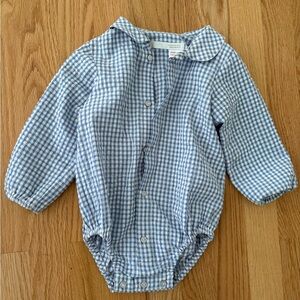 Zara Gingham Bodysuit